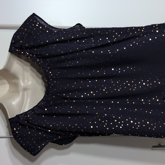 LC Lauren Conrad Sleeveless blouse Size Large - Picture 3 of 6